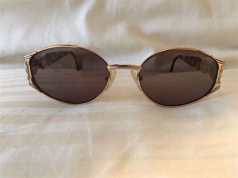 fendi sunglasses fume 80s|Fendi Italy Vintage 80s Oval Gold Logo Frame Eyeglasses .